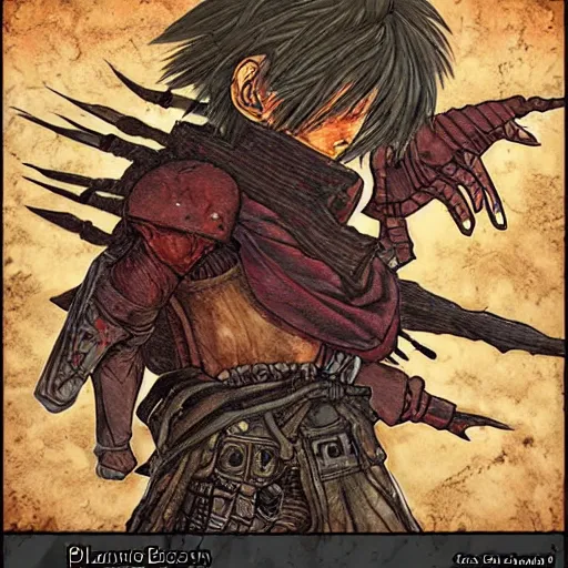 Image similar to planescape art style akira