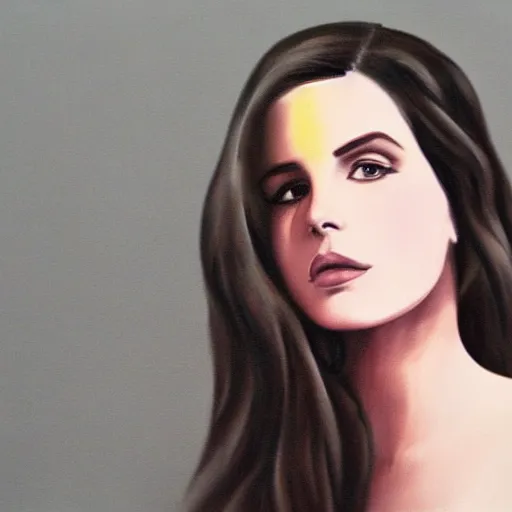 Image similar to Lana del rey portrait, photorealistic, studio