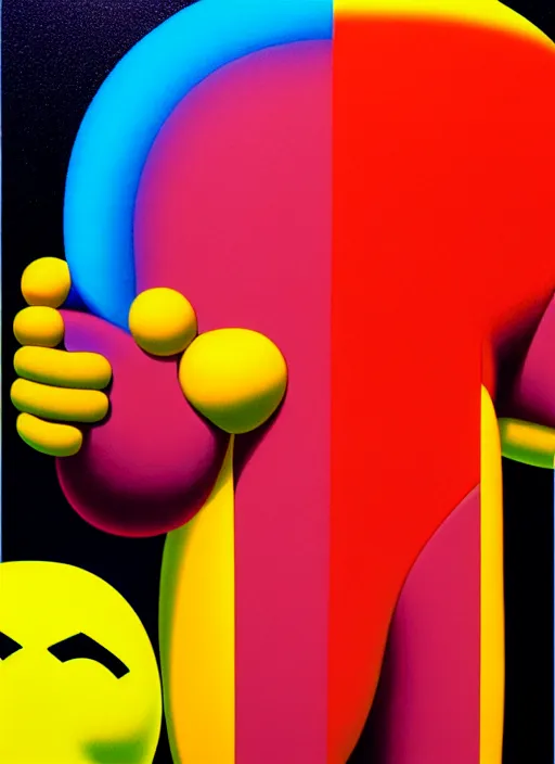 Image similar to confidence by shusei nagaoka, kaws, david rudnick, airbrush on canvas, pastell colours, cell shaded!!!, 8 k