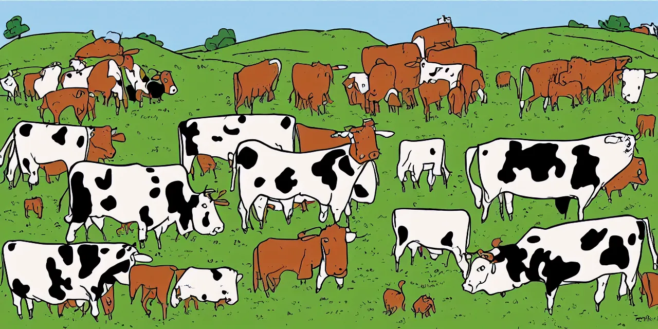 Strawberry Cow Anime Posters for Sale | Redbubble