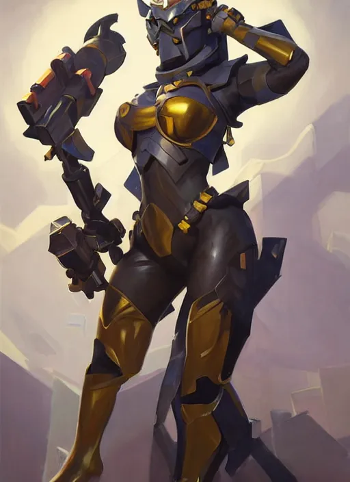Image similar to greg manchess portrait painting of partially armored cube queen from fortnite as overwatch character, medium shot, asymmetrical, profile picture, organic painting, sunny day, matte painting, bold shapes, hard edges, street art, trending on artstation, by huang guangjian, gil elvgren, ruan jia, greg rutkowski, gaston bussiere