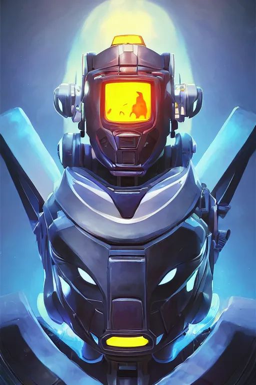 Image similar to epic mask helmet robot ninja portrait stylized as fornite style game design fanart by concept artist gervasio canda, behance hd by jesper ejsing, by rhads, makoto shinkai and lois van baarle, ilya kuvshinov, rossdraws global illumination radiating a glowing aura global illumination ray tracing hdr render in unreal engine 5