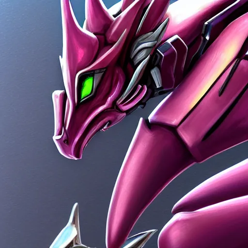 Image similar to very close up foot pov shot, detailed foot shot, feet art, hyperdetailed elegant beautiful stunning hot anthropomorphic mecha female dragon, sharp silver armor fuchsia skin, laying down showing quality mecha dragon feet at camera, furry paw, anthro paw, dragon paw, claws, detailed paws, warframe fanart, furaffinity, deviantart, ekasportal