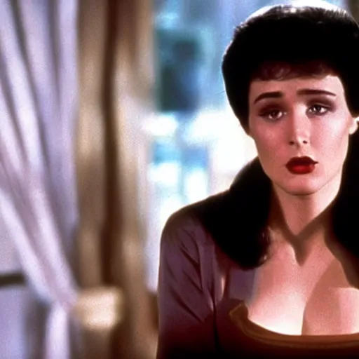 Image similar to a film still of the stand wonder of u in blue velvet(1986)