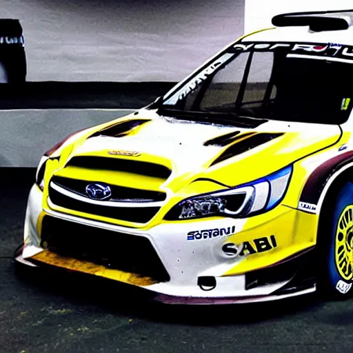 Prompt: “Subaru Rally Car”