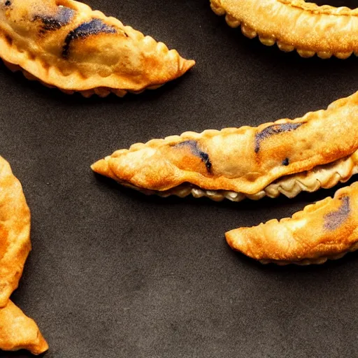 Image similar to close view of a snake empanada