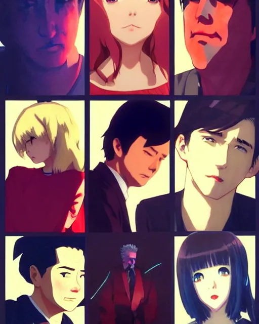 Image similar to Anime as David Lynch || cute-fine-face, pretty face, realistic shaded Perfect face, fine details. Anime. realistic shaded lighting poster by Ilya Kuvshinov katsuhiro otomo ghost-in-the-shell, magali villeneuve, artgerm, Jeremy Lipkin and Michael Garmash and Rob Rey as David Lynch cute smile