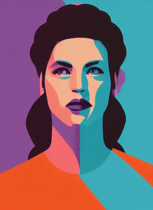 Image similar to female portrait by petros afshar tom whalen