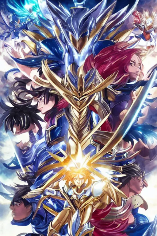 Image similar to 2 0 2 2 knights of the zodiac saint seiya battle for sanctuary hero suit armor comics mask minimalist verytoon nautiljon animes toei animation namco bandai, art by artgerm and greg rutkowski and magali villeneuve