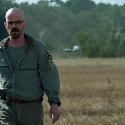 Image similar to jesse from breaking bad in the vietnam war, 4 k, hyper realistic