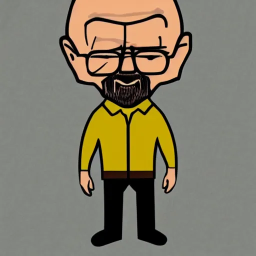 Prompt: chibi walter white