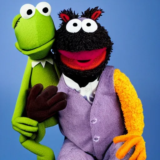 Image similar to african american muppet