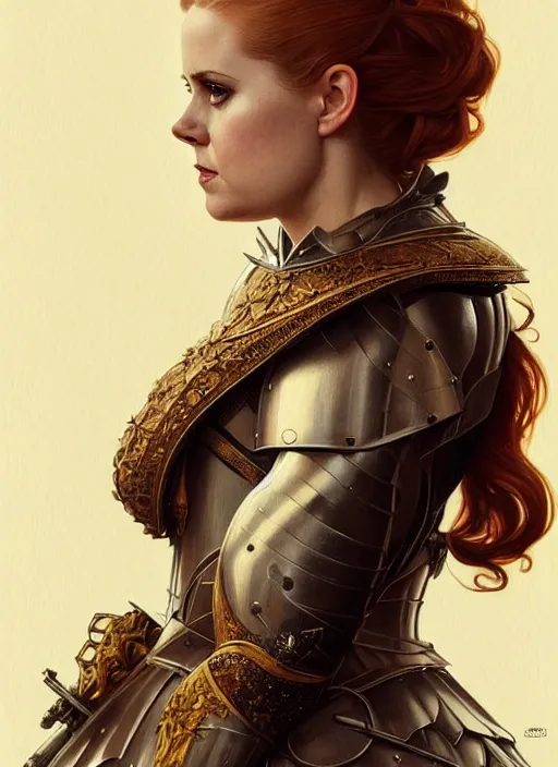 Prompt: symmetry!! portrait of amy adams as a knight, horror, fashion, dark!! intricate, elegant, highly detailed, digital painting, artstation, concept art, smooth, sharp focus, illustration, art by artgerm and greg rutkowski and alphonse mucha