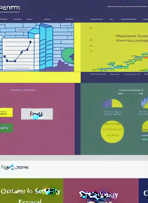 Image similar to website about sociology and statistics with ferns background in anime and windows 9 5 style