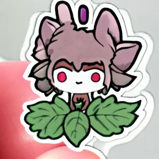 Image similar to cute mandragora sticker