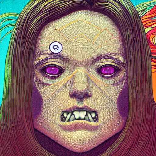 Prompt: portrait closeup of marshmello, symmetrical, by yoichi hatakenaka, masamune shirow, josan gonzales and dan mumford, ayami kojima, takato yamamoto, barclay shaw, karol bak, yukito kishiro, areuz