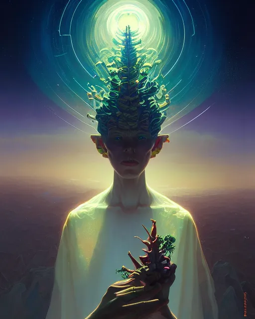 Prompt: portrait of the ultimate supreme god galactic entity getting high on weed, highly detailed, intricate background, complex 3 d render by ilya kuvshinov, peter mohrbacher, greg rutkowski, karl spitzweg, thomas kinkade, victo ngai