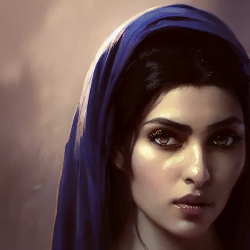 Prompt: a Photorealistic dramatic hyperrealistic render of an arab ameera al taweel, blue eyes, black hair, with a pet fox white veil,by WLOP,Artgerm,Greg Rutkowski,Alphonse Mucha, Beautiful dynamic dramatic dark moody lighting,shadows,cinematic atmosphere,Artstation,concept design art,Octane render,8K