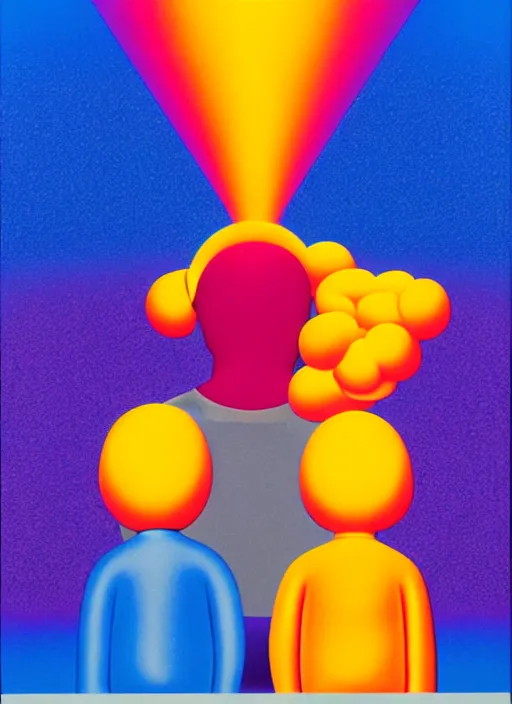 Image similar to love by shusei nagaoka, kaws, david rudnick, airbrush on canvas, pastell colours, cell shaded, 8 k