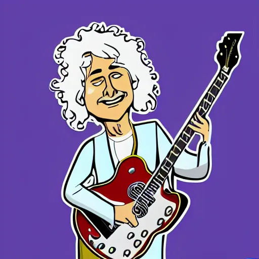 Image similar to jimmy page from led zepelin playing - guitar - solo, sticker - art, svg vector, adobe - illustrator