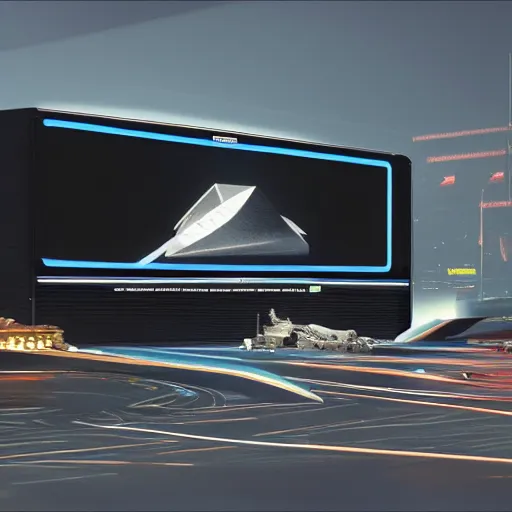 Image similar to sci-fi cars trucks motorcycles 50% of canvas in center and wall near structure on the coronation of napoleon and digital billboard photogrammetry point cloud in the middle and everything in style of zaha hadid and suprematism forms unreal engine 5 keyshot octane artstation trending blade runner 2049 colors lighting ultra high detail ultra photo realistic 8k 16k in plastic dark tilt shift