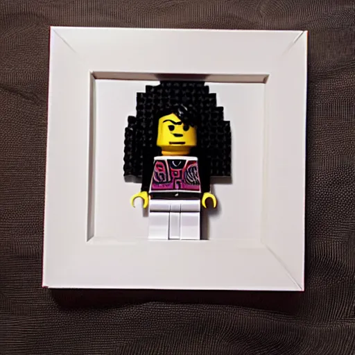 Prompt: Michael Jackson as a Lego