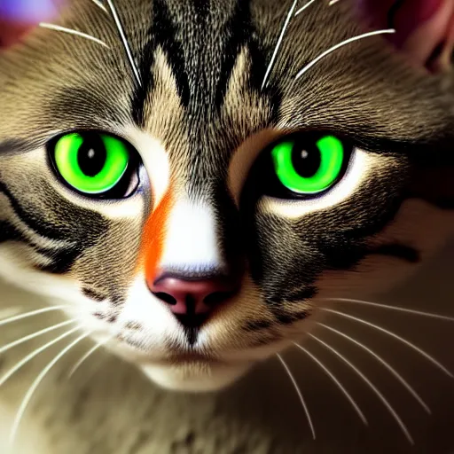 Prompt: cat soldier in call of duty warzone 4k, brown-green eyes with complete heterochromia ,high detail, high-resolution photograph, professional photography, ultra-detail