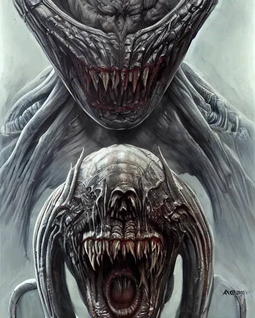 Image similar to monster design, by antonio j. manzanedo, giger, alex grey, android jones, trending on artstation