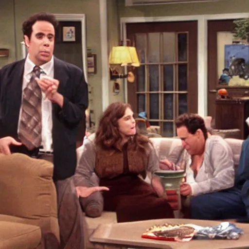 Image similar to seinfeld show as a soap opera