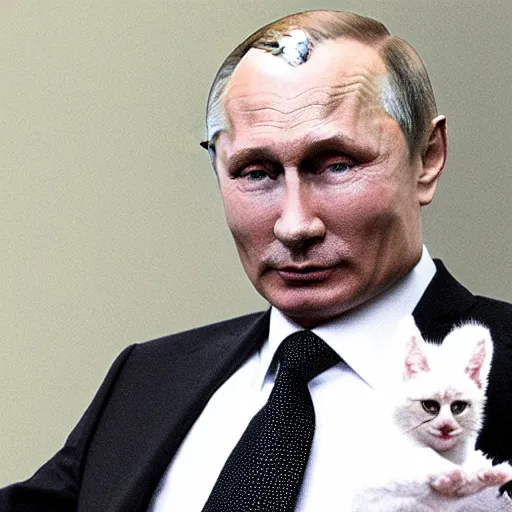 Image similar to Putin as a furry