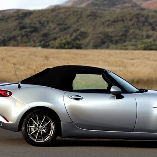 Image similar to grey mazda mx 5