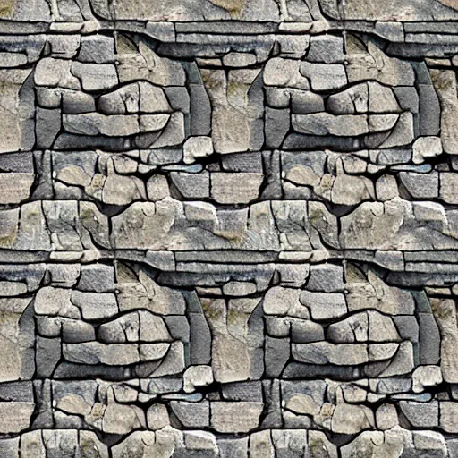 Prompt: seamless texture of stone