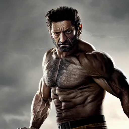 Image similar to Joe bernthal as wolverine 4K quality Super Realistic