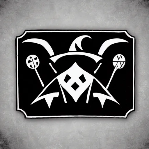 Image similar to witch magic symbol sign witch hat paper