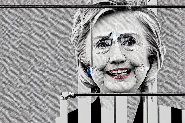 Image similar to hillary-clinton-behind-bars