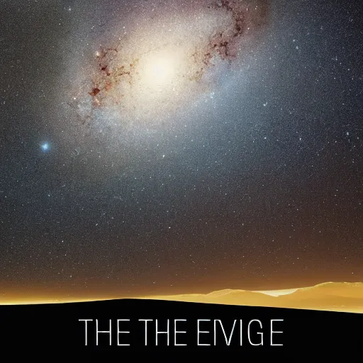 Prompt: the edge of the universe