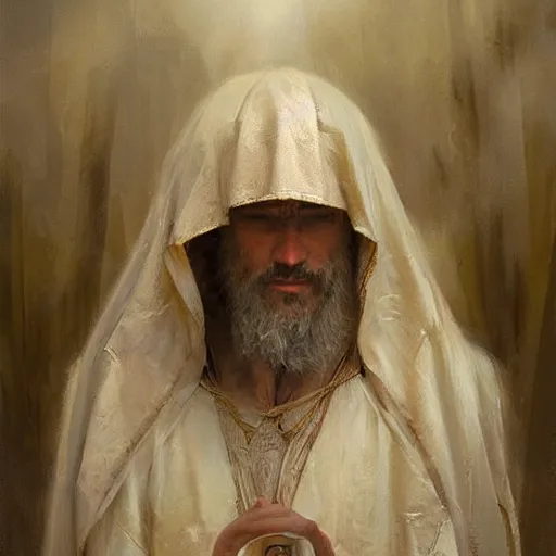 Image similar to biblically accurate seraphim, oil painting, by Greg Rutkowski