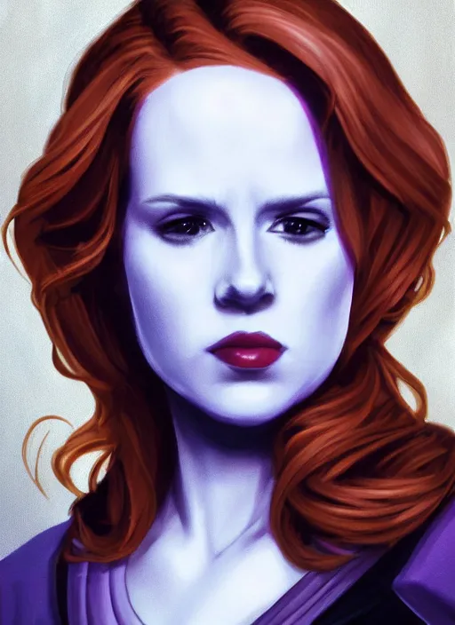 Image similar to mara jade skywalker, from star wars legends, star wars portrait art