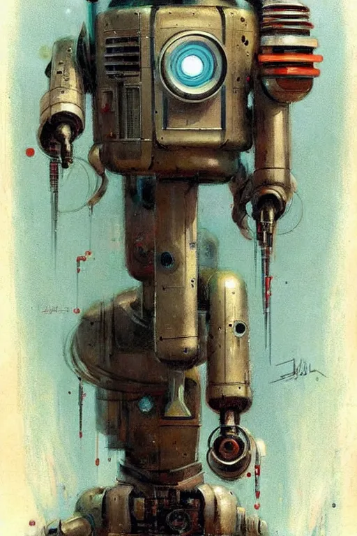 Image similar to ( ( ( ( ( 1 9 5 0 s retro future robot android science movie poster abstract. muted colors. ) ) ) ) ) by jean - baptiste monge!!!!!!!!!!!!!!!!!!!!!!!!!!!!!!