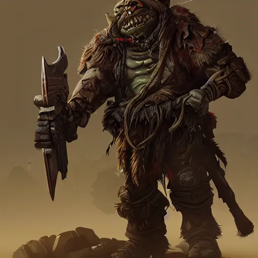 Prompt: orc Ork sniper, detailed lighting, high quality, sharp focus, intricate, digital art, artstation, 4k