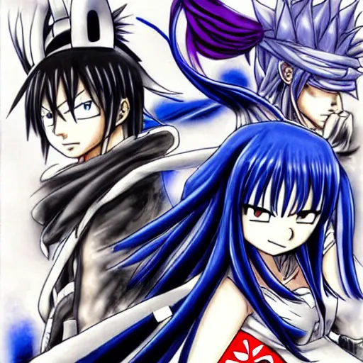 Image similar to art by Hiro mashima