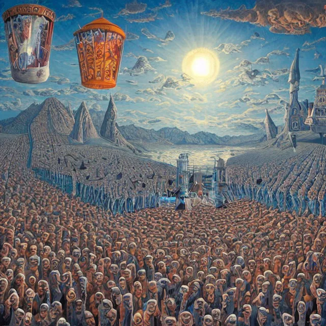 Image similar to the carnival of nightmares, polycount, surrealism, surrealist, cosmic horror, rob gonsalves, high detail