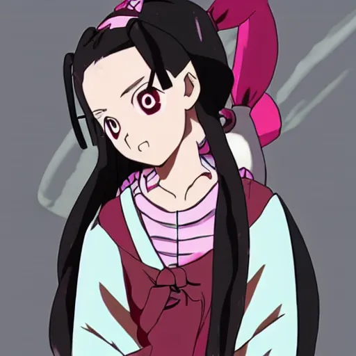 Image similar to Nezuko from Demon Slayer (2022)