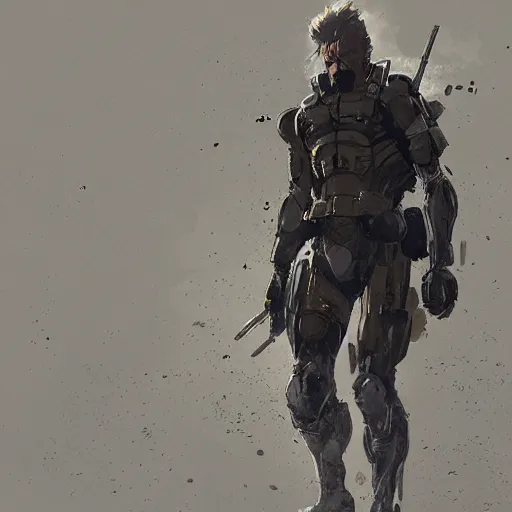 Image similar to Metal Gear, Metal Gear Solid Revengeance,Greg rutkowski, Trending artstation, cinematográfica, digital Art