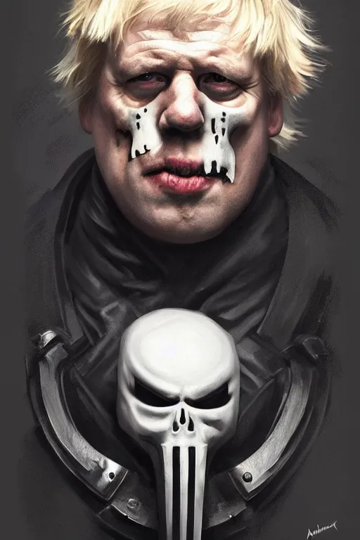 ArtStation - The Punisher Skull