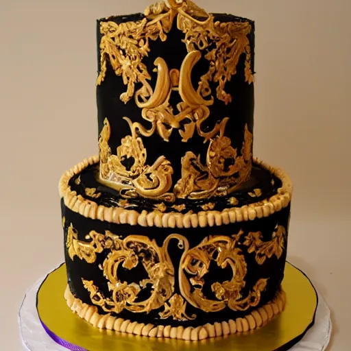 Image similar to Baroque cake