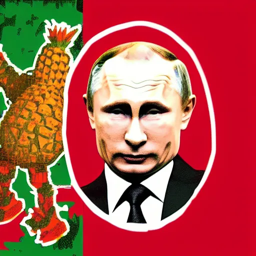 Image similar to Vladimir Putin is not a Pinya