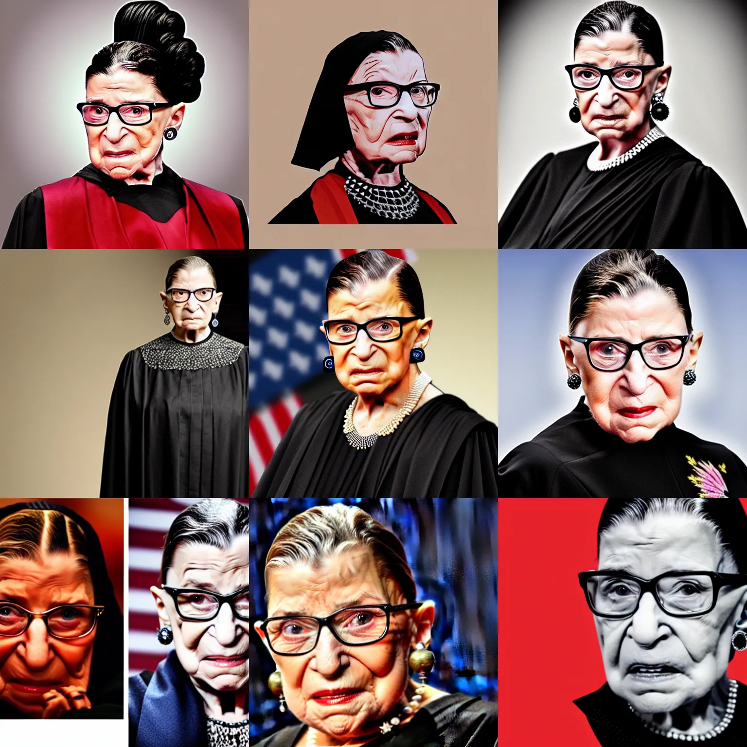 Prompt: ruth vader ginsburg