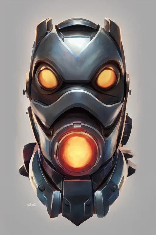 Image similar to epic mask helmet robot ninja portrait stylized as fornite style game design fanart by concept artist gervasio canda, behance hd by jesper ejsing, by rhads, makoto shinkai and lois van baarle, ilya kuvshinov, rossdraws global illumination radiating a glowing aura global illumination ray tracing hdr render in unreal engine 5