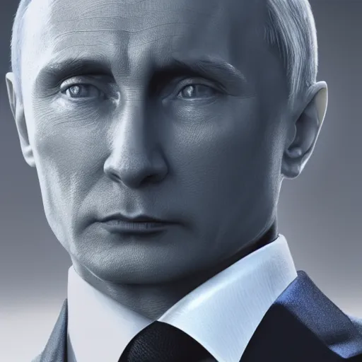 Image similar to portrait of vladimir putin, 8 k uhd, unreal engine, octane render in the artstyle of finnian macmanus, john park and greg rutkowski